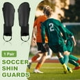 thumbnail image 6 of Soccer Shin Guards, Soccer Shin Pads EVA Cushion with Ankle Protection Youth Adults S Size Black, 6 of 7
