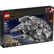 LEGO Star Wars Millennium Falcon 75257 Building Set - Starship Model with Finn, Chewbacca, Lando Calrissian, Boolio, C-3PO, R2-D2, and D-O Minifigures, The Rise of Skywalker Movie Collection