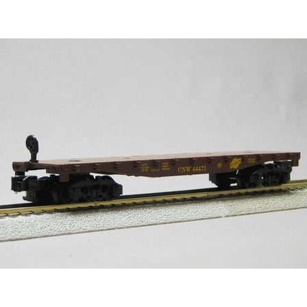 LIONEL AMERICAN FLYER CHICAGO & NORTHWESTERN FLATCAR  #44471 S GAUGE 2319081