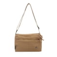 thumbnail image 2 of Bolso bandolera para mujer con múltiples bolsillos, bolso de hombro vaquero moderno para viajes y acampadas. Caqui, 2 of 9