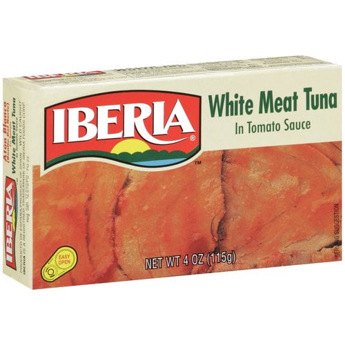 Iberia White Meat Tuna In Tomato Sauce, 4 oz