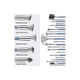 thumbnail image 2 of Kit de brochas de maquillaje Profesional LAB.G 16 Piezas Color Azul Celeste, 2 of 3