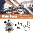thumbnail image 2 of Unique Bargains 1 Set Aluminum Alloy Electric Engine Water Pump Automotive Assembly for Audi A3 2008-2013 06H121026DD, 2 of 7