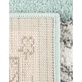 thumbnail image 5 of Unique Loom Parker Collection Area Rug - Kokulu (10' x 13' Rectangle Aqua/Beige), 5 of 12