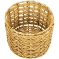 thumbnail image 3 of Northlight Set of 2 Wood-tone Open Fishtail Water Hyacinth Baskets with Built-in Handles15.75", 3 of 6