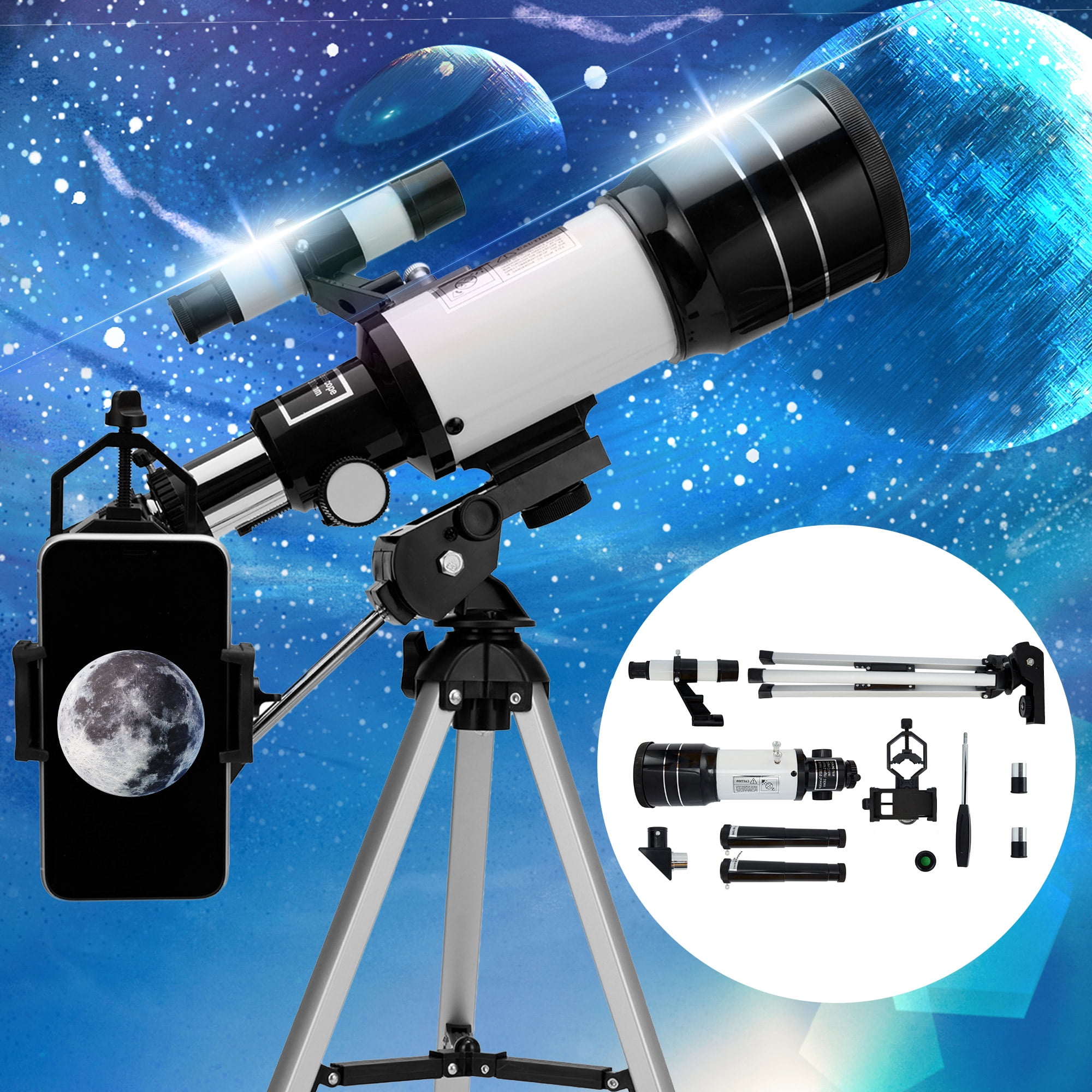 professional-kids-telescopes-for-kids-beginners-70mm-aperture-300mm