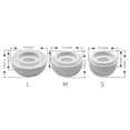 thumbnail image 2 of New Replacement 3 Pairs Silicone Ear Tips for Apple AirPods Pro (S/M/L), 2 of 6