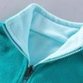 thumbnail image 5 of SuTry Kids Zipper Fleece Vest Solod Color Windproof Outerwear Fall Winter Plush Thermal Comfortable Casual Outdoor Thermal Vest for Boys Girls 2-12 Years(Blue,8-9 Years), 5 of 6