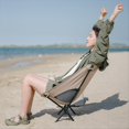 thumbnail image 3 of Silla de Viaje Plegable Ultraligera: Comodidad Portátil para Picnic Al Aire Libre, Playa, Pesca y Viajes B, 3 of 5