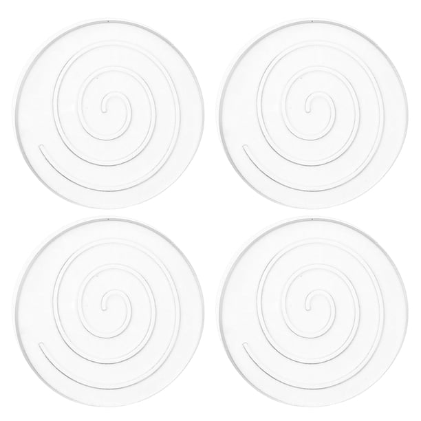 4 almohadillas antideslizantes autoadhesivas para muebles, con base antideslizante, para patas de sillas, mesas y protección de muebles.