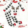 thumbnail image 2 of REDARER Boys Christmas Pajama Set, Festive 2-Piece Long Sleeve Pajamas, Cozy Family Loungewear for Holiday Nights,Size:12-18 Months, 2 of 3