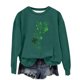 thumbnail image 5 of Vestido de Manga Larga de una Línea para las Mujeres Impresión Del Día de San Patricio Camiseta con Capucha de Cuello Redondo Forrada de Lana para Niños Vestido Casual de Manga Larga, 5 of 5