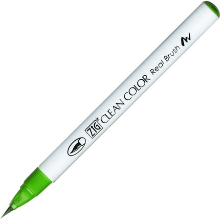 UPC: 0847340010067 | Kuretake Zig Clean Color Real Brush Marker  May Green