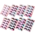 thumbnail image 2 of Extensión de pestañas de visón YSDO-3D, pestañas tenues, maquillaje tenue, pestañas de volumen esponjoso, crueldad falsa, libre de naturales, 3 pares, 5 pares hola suerte unisex, 2 of 2