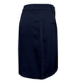 thumbnail image 6 of Stephy Womens Casual Solid Elegant Zipper Waist Suit Shorts Pants Elastic Waist Side Pockets Business Shorts, Blue, S, 6 of 6