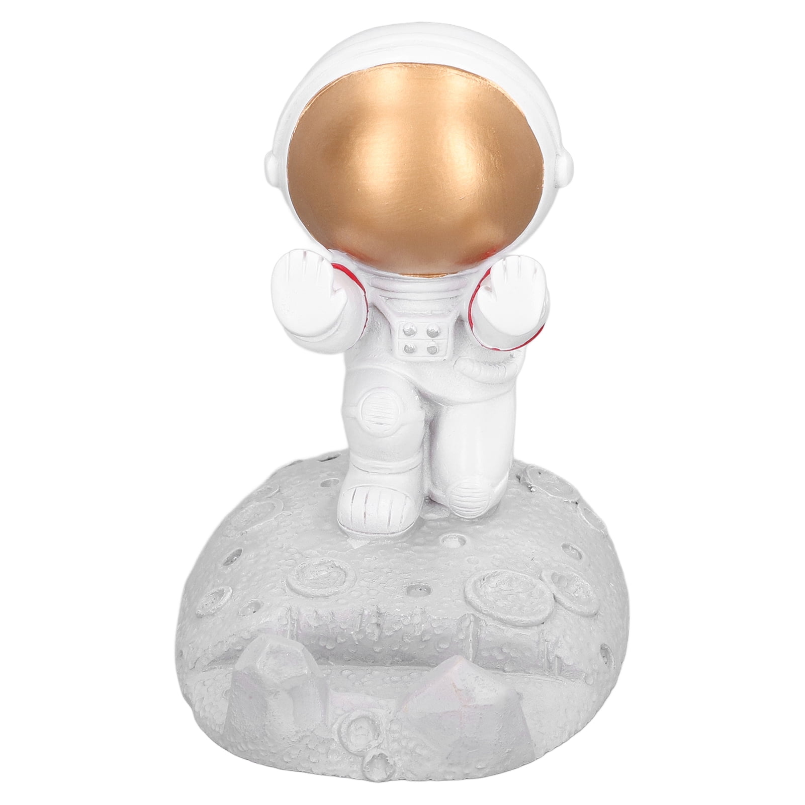 Support Téléphone Astronaute En Résine - Design Fun Pour Bureau - Universel Horizontal/Vertical - Idée Cadeau