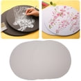 thumbnail image 1 of Blank Round Paper, Thick ,  Edges, No Burrs, Delicate Uniform, Comfortable Hand Feel, Professional Practical Design, Black White Kraft Paper, Sketch Gouache, 1 of 8