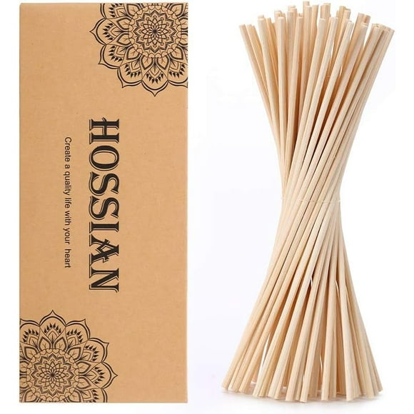 shiyou-7.87 Inch Reed Diffuser Sticks,-Diffuser Sticks-Reed Diffuser- Reed Sticks Aroma Diffuser Sticks for Aroma Fragrance(100 PCS)
