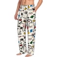 thumbnail image 2 of Xecao Aabstract Eyes Men's Straight Lounge Pajama Pants: The Ultimate in Comfortable Sleepwear, 2 of 9