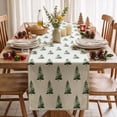 thumbnail image 3 of Sm:)e Xmas Tree Christmas Table Runner, Seasonal Winter Kitchen Dining Table Decoration for Home Party Decor 13x72 Inch, 3 of 8