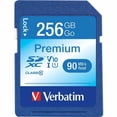 thumbnail image 2 of Verbatim, VER99828, 256GB Premium SDXC Memory Card, UHS-I V10 U1 Class 10, 1, 2 of 2