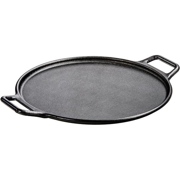 BOLD 14 Inch Seasoned Cast Iron Pizza Pan