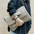 thumbnail image 4 of Women Clutches PU leather Crossbody Bags for female Shoulder messenger bag Laptop Bag For Macbook Pouch Bag big Ladies handbag, 4 of 6