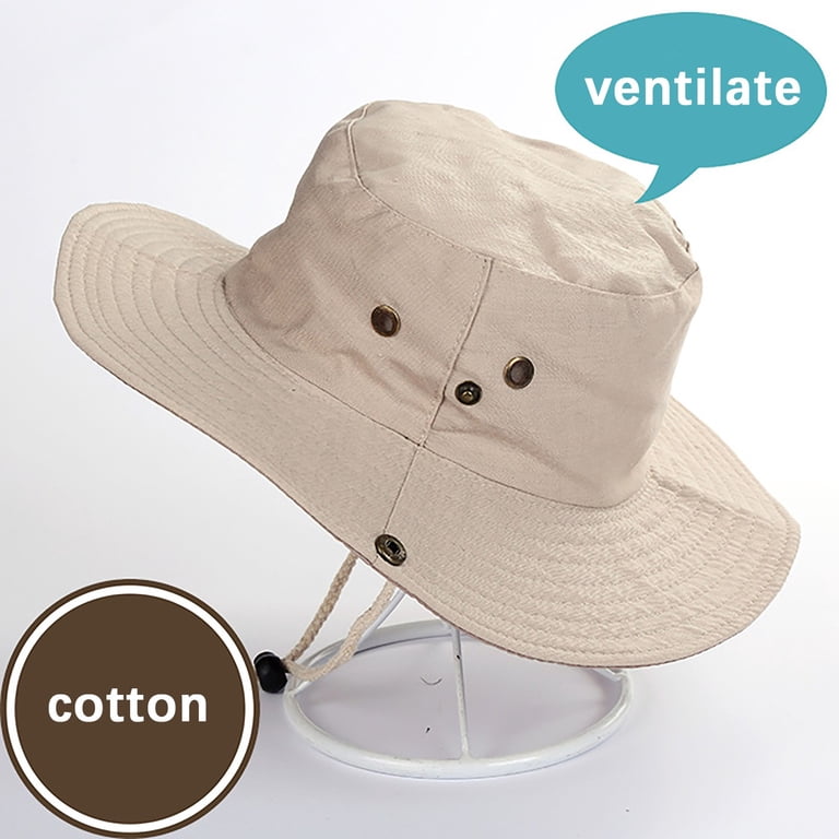 NOKIO Women Sun Hats, Wide Brim Hiking Fishing Bucket Hats  display picture 2