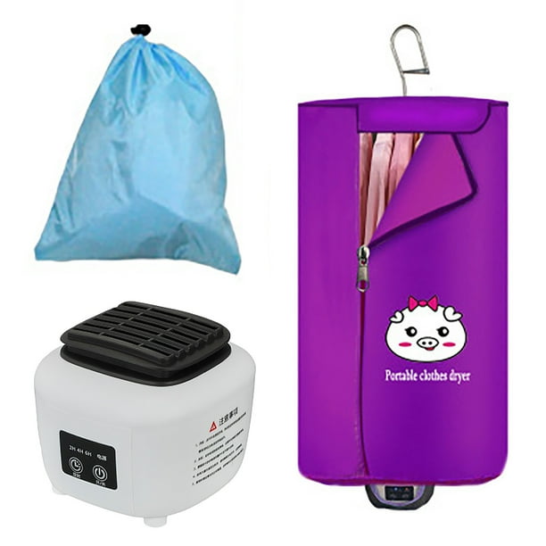 Lolmot Portable Dryer for Clothes Portable Household Clothes Dryer Folding  Mini Dryer, Dryer Free Installation