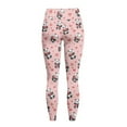 thumbnail image 6 of Renewold Panda Love Pink Yoga Pants with Pockets for Women Stretch High Waisted Tummy Control Workout Tights Buttery Soft Graphic Leggings Sportswear Basic Pants, 3XL, 6 of 8