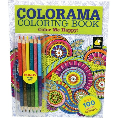 Colorama Color Me Happy Coloring Book - Walmart.com