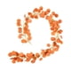 thumbnail image 3 of Guirnalda de eucalipto de 1 metro (3,28 pies) con hojas artificiales, decoración colgante. naranja, 3 of 9