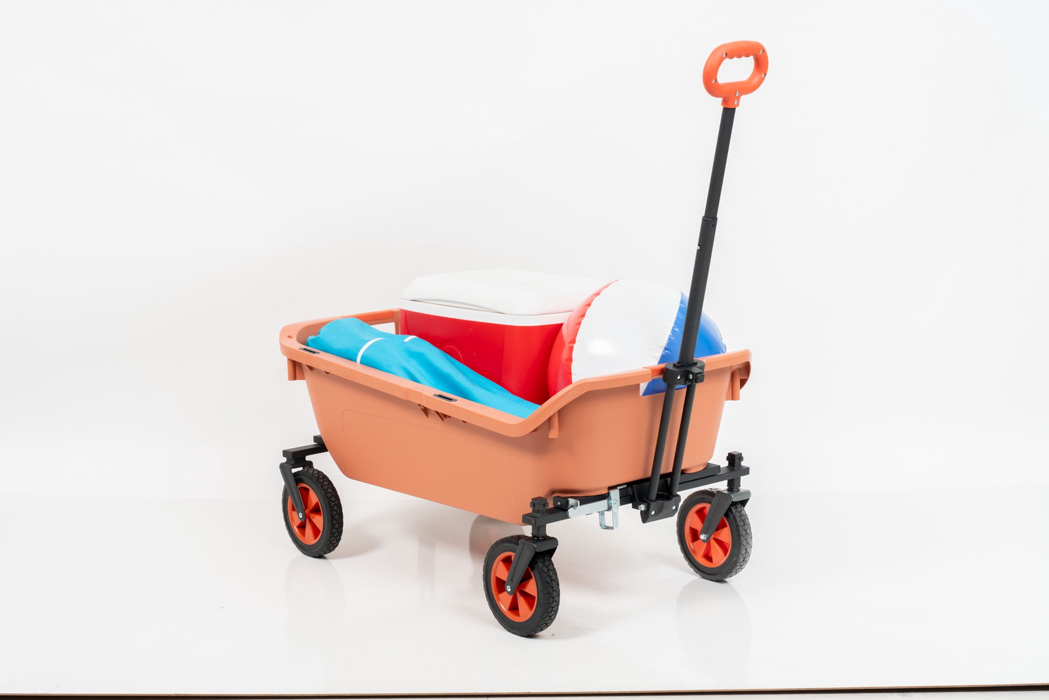Macsports Turtle Wagon, 300 lbs Capacity with Retractable Wheel 