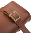 thumbnail image 4 of B Soul Retro, Bolso De Marco Delantero De Bicicleta De Cuero, Bolso De Manillar De Bicicleta, Faro Artificial De Estilo Para Bolsa De Bicicleta, Accesorio De Ciclismo, 4 of 7