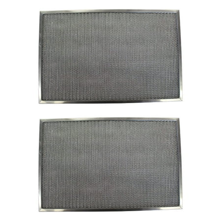 

Filter Everything Replacement Filters Compatible With Whirlpool RHF1202 Aluminum Filters - 12-1/4 x 17-1/8 x 3/8 (2-Pack)