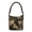 Gold, variant on New Chinese Tote Bags with Butterfly Pattern Fabric and Beaded Wooden Ring Handle Gold