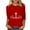 Red, variant on Nnhblu Blue Dressy Blouses for Women Faith Cross Print Easter Day Tops Funny Tshirts