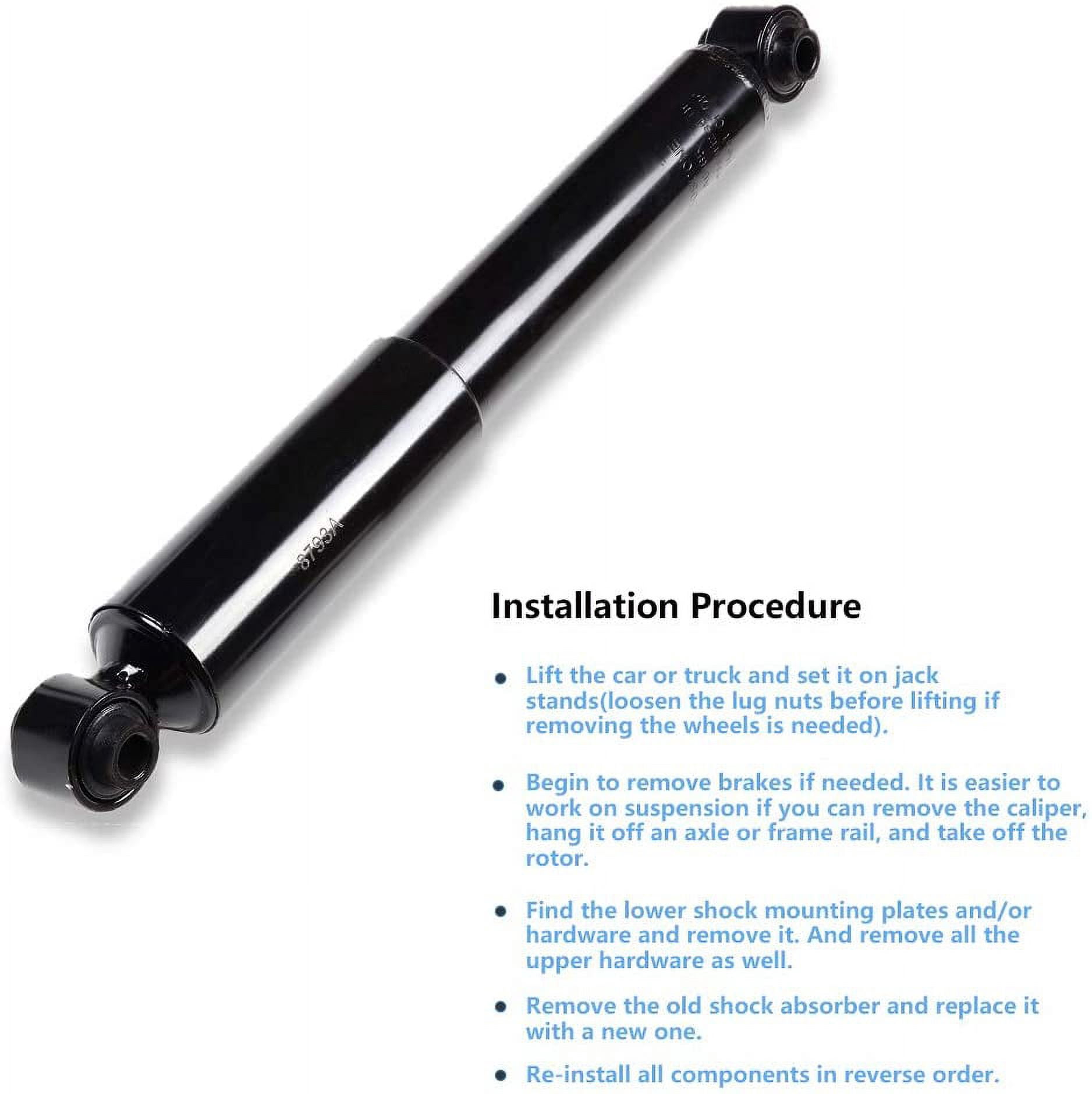 Shocks Struts,ECCPP Front Rear Shock Absorbers Strut Kits fit for 2005-2014 for Nissan Armada,2004 for Nissan Pathfinder Armada Compatible with 341600 71358 345066 37253