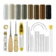 thumbnail image 3 of Kit de herramientas para manualidades de cuero de 29 piezas, punzón de costura, herramientas y suministros para manualidades de cuero para, 3 of 9