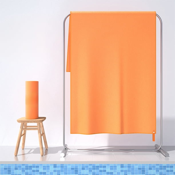 Toalla Deportiva de Doble Cara de Forro Polar | Toalla de Microfibra de Secado Rápido y Alta Absorción para Gimnasio, Natación, Yoga y Fitness | 80 X 130 Cm