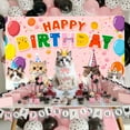 thumbnail image 7 of Cat Party Decorations, 71'' x 43'' Cat Birthday Backdrop Cat Happy Birthday Banner Cat Party Backdrop Cat Themed Birthday Party Backdrop, Cat Party Background for Cat Birthday Party Decorations, 7 of 7