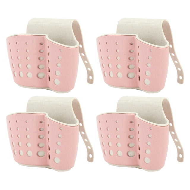 Sink Holder,4Pcs Sink Sponge Holder Sponge Organizer Kitchen Sink Sponge Holder Ultra Responsive