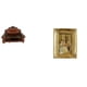thumbnail image 1 of Sofá en miniatura para muñecas,Muebles de casa de muñecas,modelo de sofá europeo,decoración,Modelo de silla individual Mini Bench Chair sofá,Marco de fotos,Soporte para marco de fotos de, 1 of 8