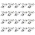 thumbnail image 1 of Fielect 50Pcs AAA Battery Spring Plate AAA Battery Positive Negative Conversion Spring Contact Nickeling Plate 21mmx9mm, 1 of 5