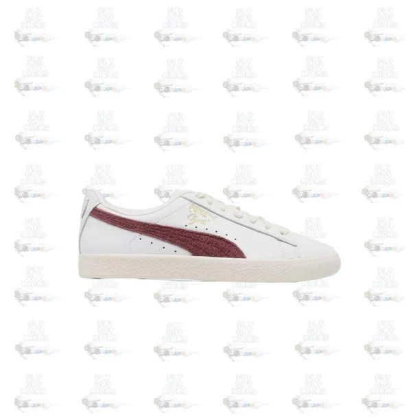 PU & MA Clyde Base White Gold Red 39009103 Sneaker Shoe Trainer