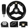 thumbnail image 2 of Lathe Hand Wheel Three Spoke Hand Wheel Milling Machine Hand Wheel Rotary Hand Wheel, 2 of 8