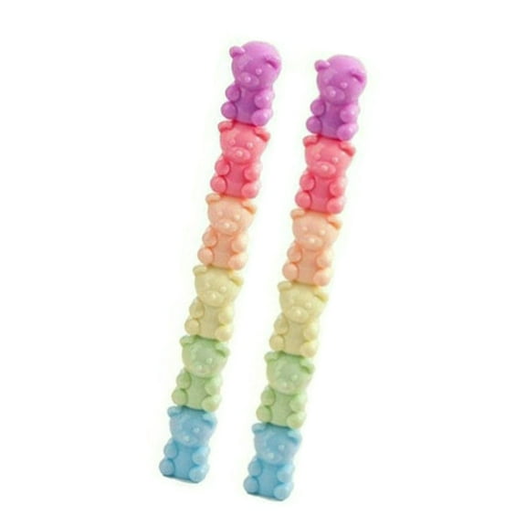 Yokua 2 Pcs Heart Highlighter Markers Splicing Highlighter Pen Stationery Supplies