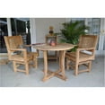 thumbnail image 4 of Teak Descanso Rialto 3-Pieces Bistro Set, 4 of 6