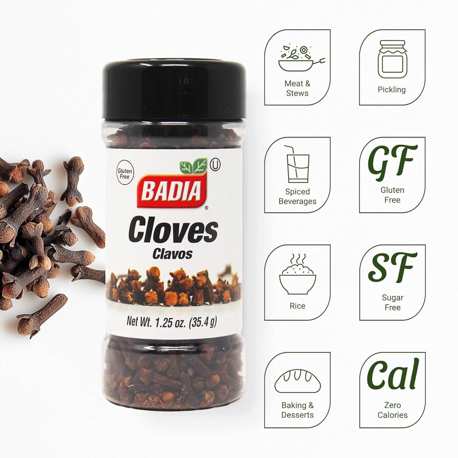 BADIA, CLOVE WHOLE, 1.25 oz