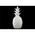 thumbnail image 1 of Ceramic Pineapple Figurine, Glossy White, 1 of 1